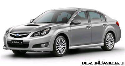 Установка сигнализацииSubaru Legacy, точки подключения
